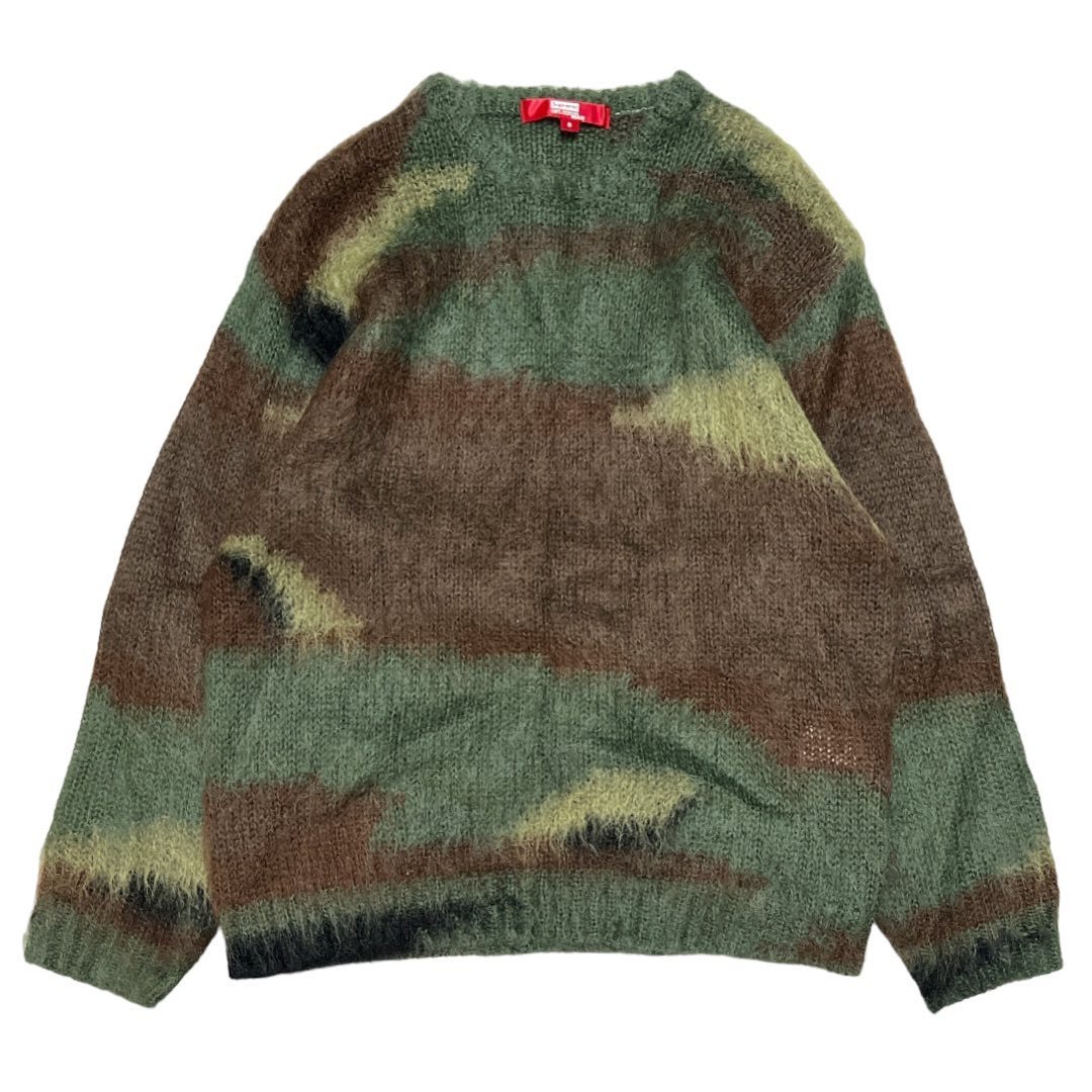 Supreme シュプリーム　x JUNYAWATANABE Camo Mohair Pullover Knit Sweater カーキ サイズ:S