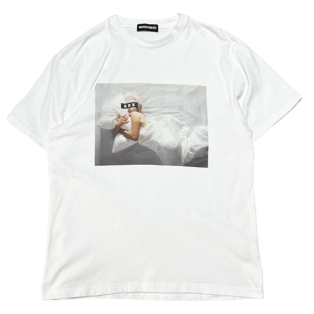 GOD SELECTION XXX ゴッドセレクション　Photo Print T-Shirts ホワイト サイズ:M