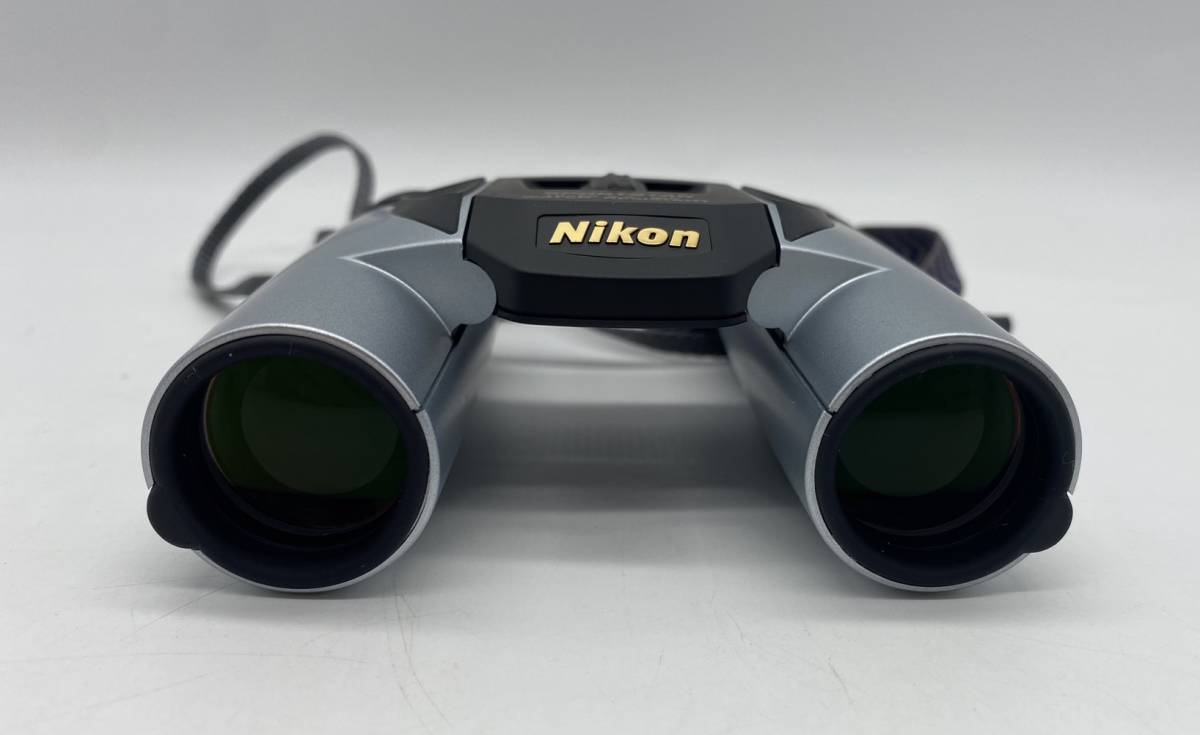 【OP11119TF】1円～ NIKON 双眼鏡 Nikon SPORTSTAR WATER RESISTANT 10×25 6.5 WF ケース付 中古品 現状品 _画像3