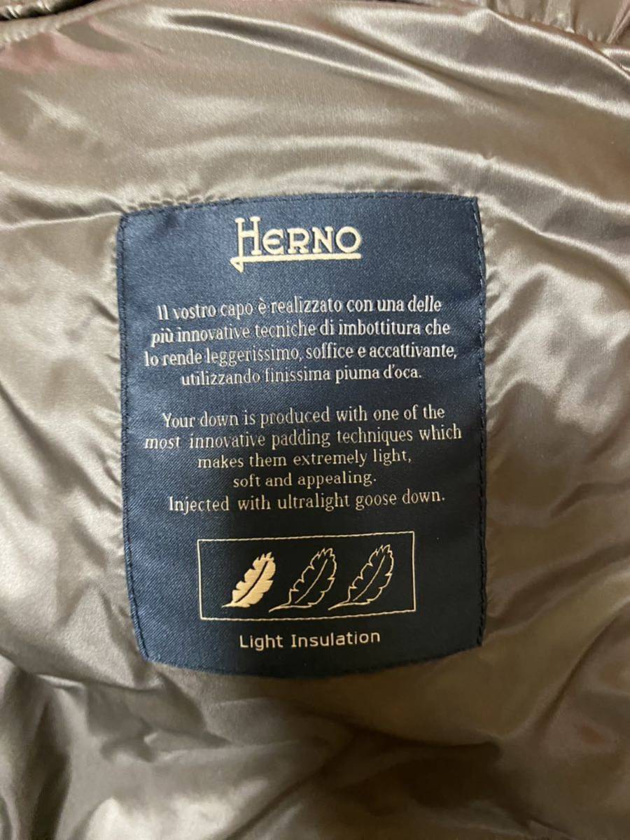 Sản phẩm ヘルノ HERNO レジェンドライン ダウンベスト サイズ46