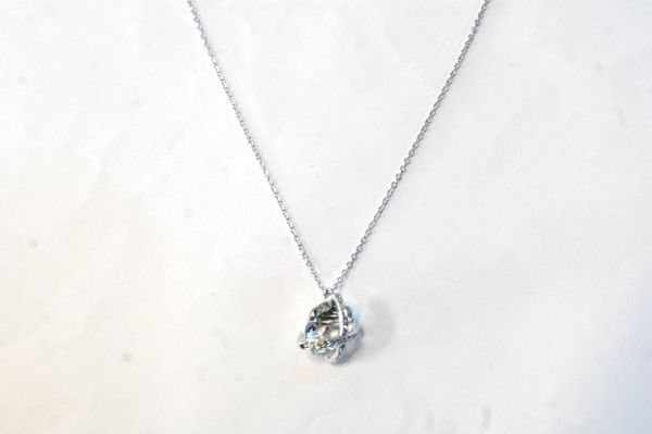 ○美品 スワロフスキー SWAROVSKI クリスタル ネックレス Z0094_画像2