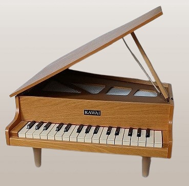 カワイ KAWAI ミニグランドピアノ トイピアノ 知育玩具 木目 日本製 MADE IN JAPAN_画像1