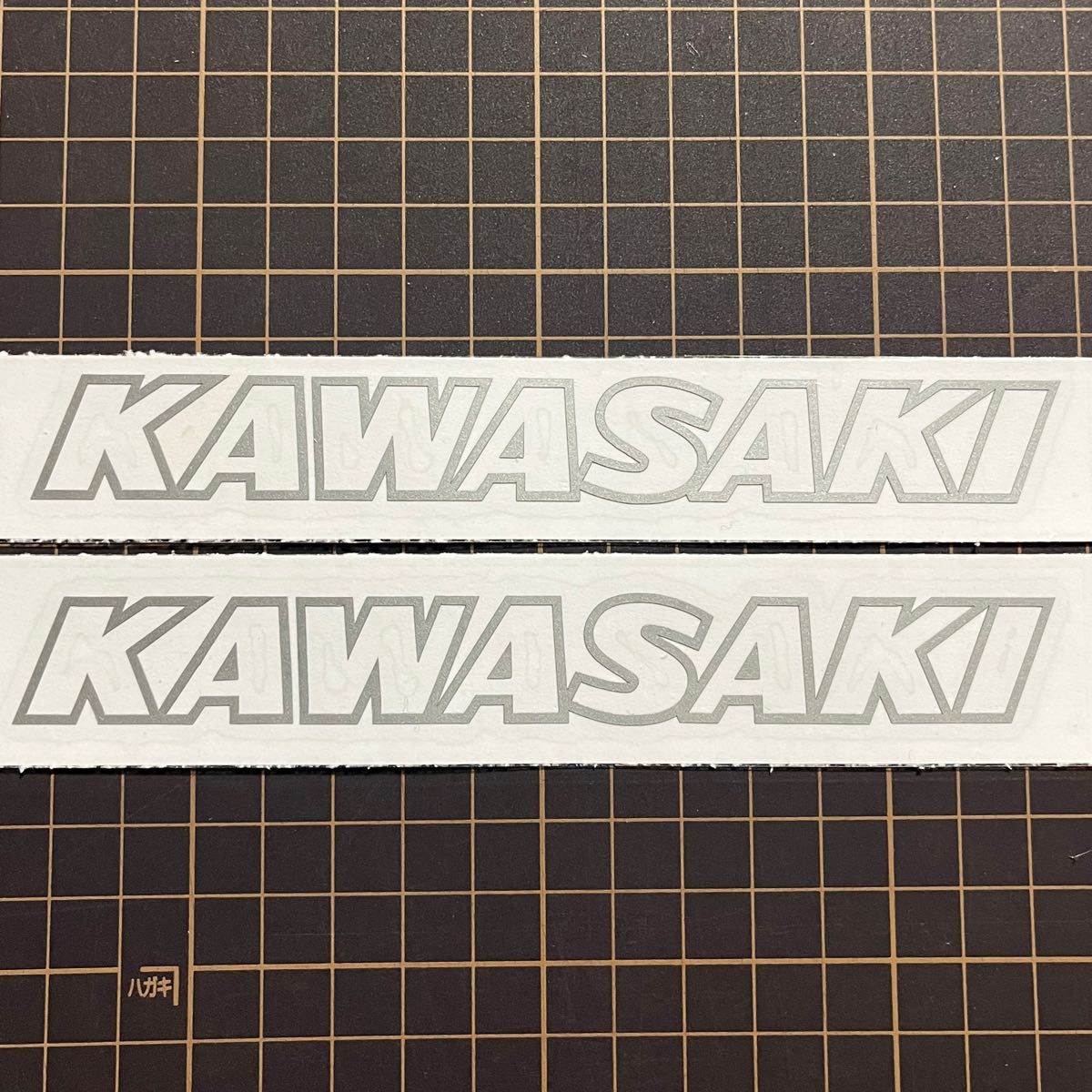 Kawasaki カワサキ　カッティングステッカー　2枚セット