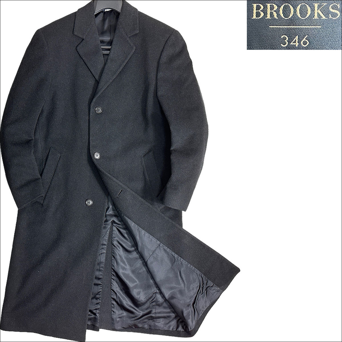 Brooks Brothers カシミヤ混チェスターコート ブルックスブラザーズ-