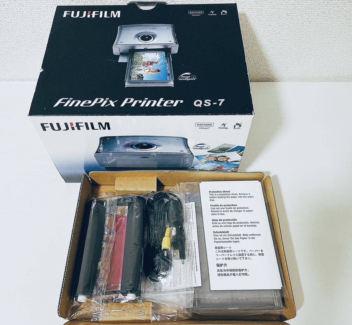 FUJIFILM 富士フイルム プリンター finepix printer QS-7 未使用 レトロ 家電 1015_画像1