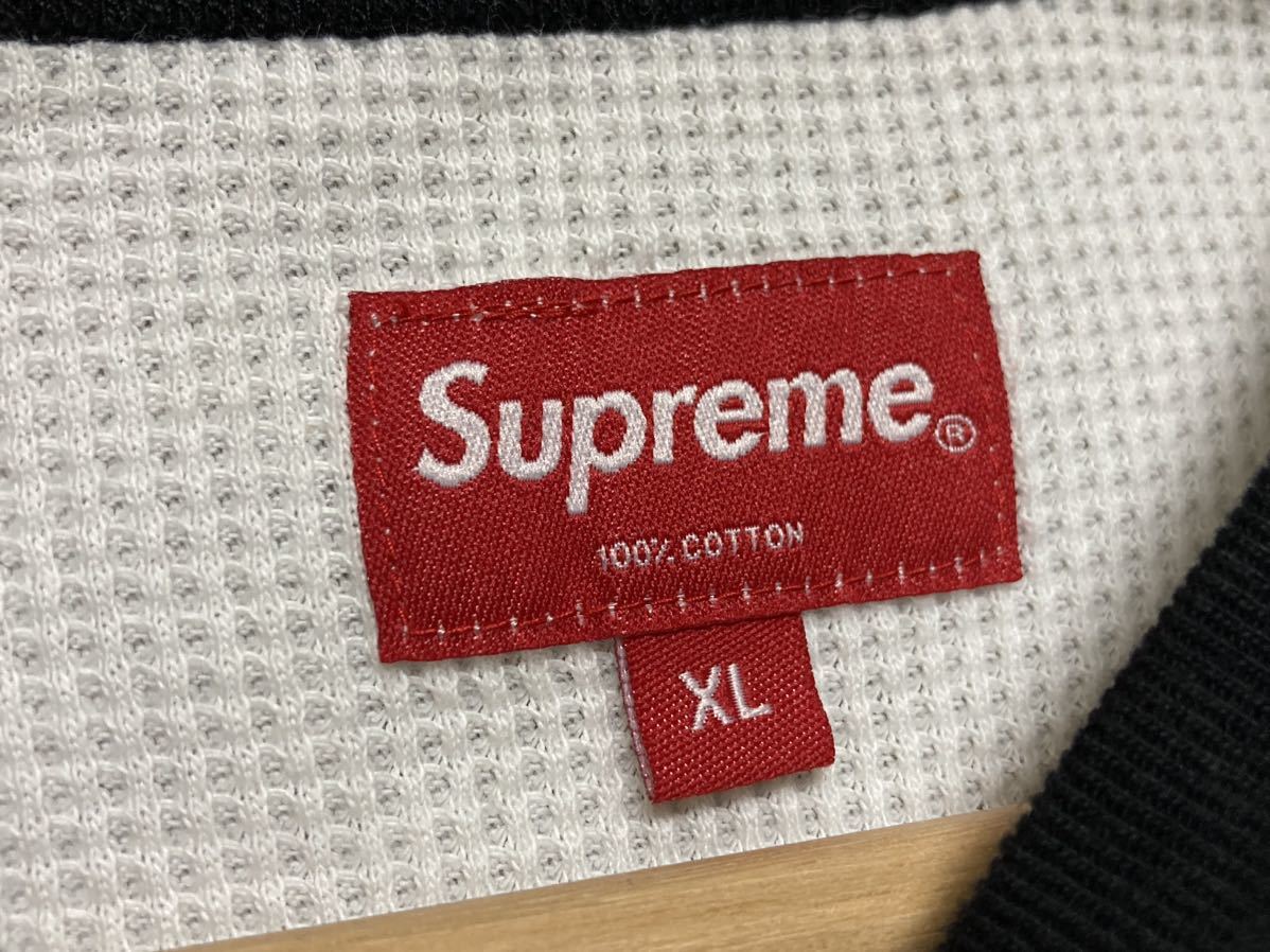 XL 14FW Supreme Shield Waffle Thermal Black シュプリーム XL 14FW Supreme Shield Waffle Thermal Black シュプリーム