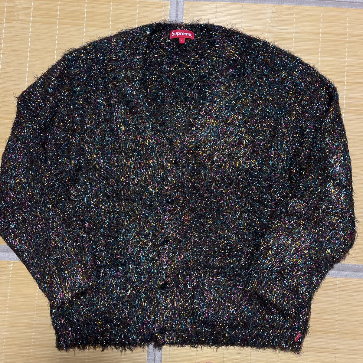 23ss Supreme Sparkle Cardigan カーディガン　MULTI マルチ　L ニット　セーター　Sweater