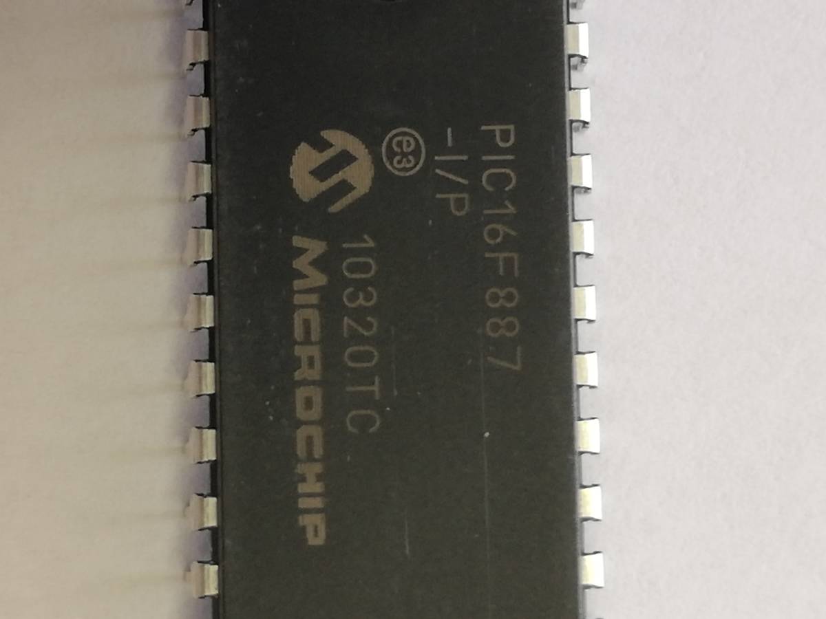 マイクロチップ 8bit マイコンPICマイコン PIC16F887-I/P DIP 5個