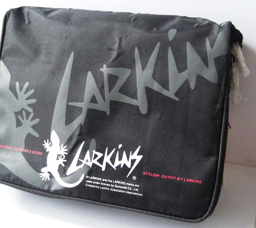 LARKINS： ポーチ 【ブラック】／新品・未使用_画像5