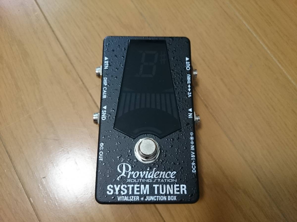 Providence STV-1JB System Tuner Vitalizer プロビデンス チューナー ジャンクションボックス Korg コルグ Pitchblack Advance_画像1