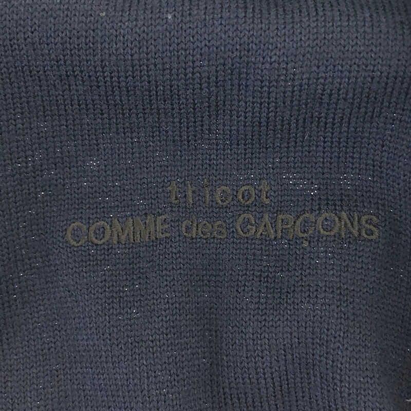 tricot COMME des GARCONS / トリココムデギャルソン | 2019AW | 刺繍ロゴ ウールニット カーディガン | S | ネイビー | レディース_画像8