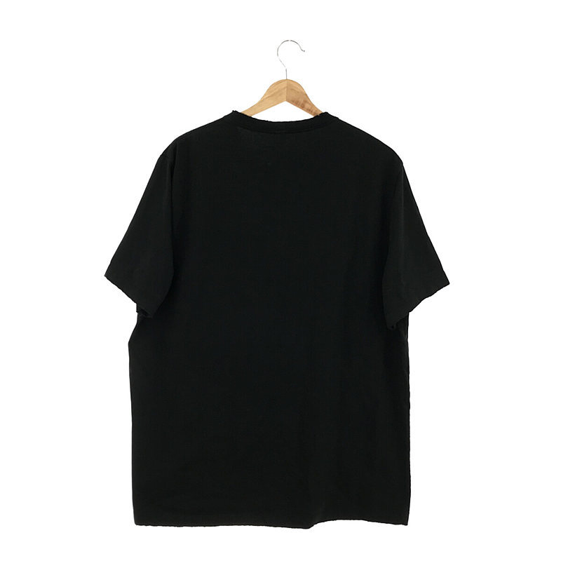 【新品】 doublet / ダブレット | 2022SS | AOYAMA ROCK T-SHIRT / ヴィンテージ加工 青山 ロック プリントTシャツ | M | ブラック_画像4