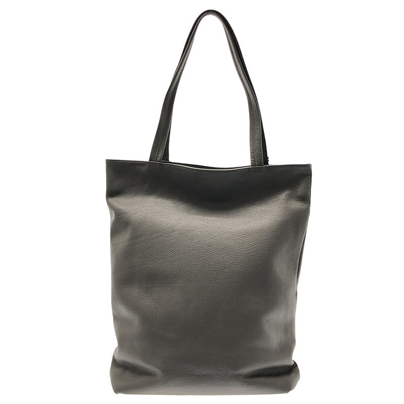 【新品】 HIDAKA / ヒダカ | PING-PONG LEATHER TOTE / レザー トートバッグ | One Size | GRAY | メンズ_画像2