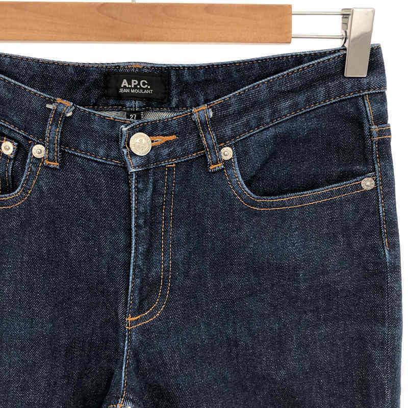 A.P.C. / アーペーセー | テーパード デニムパンツ | 27 | インディゴ | レディース_画像2