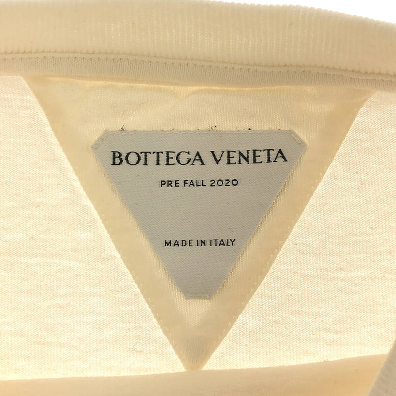 BOTTEGA VENETA / ボッテガヴェネタ | 2020AW | 刺繍入り オーバーサイズ Tシャツ | S | ナチュラル | メンズ_画像5