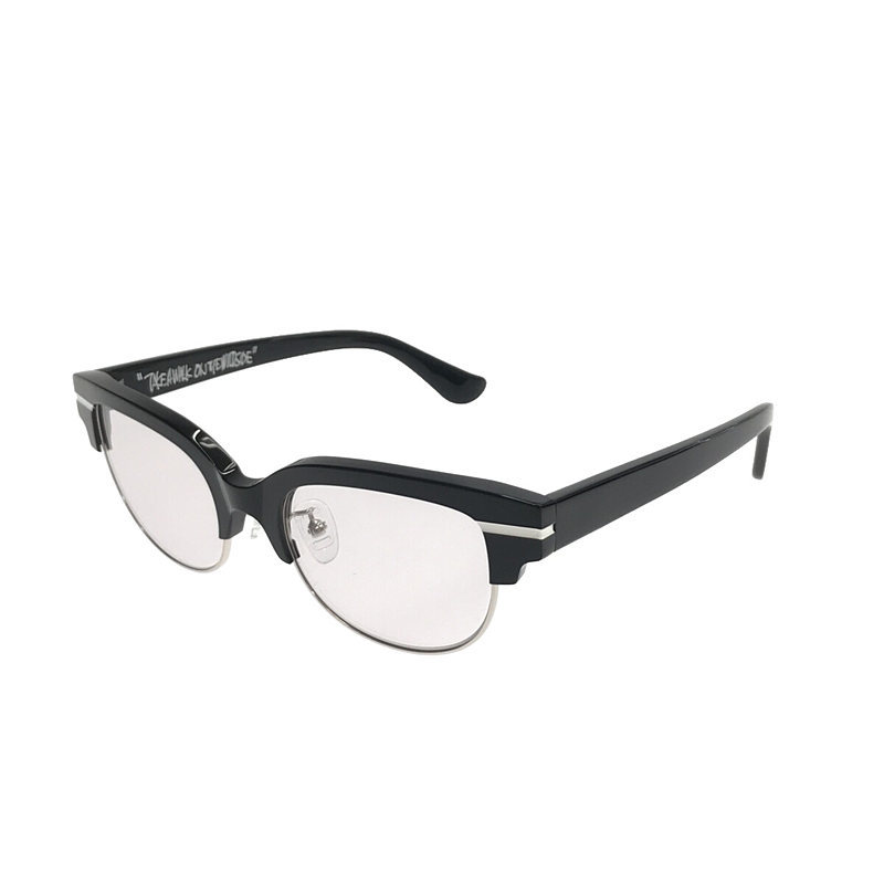 【美品】 GAVIAL / ガヴィル | 2022SS | brow type sunglasses / サングラス メガネ アイウェア | one size | black | メンズ