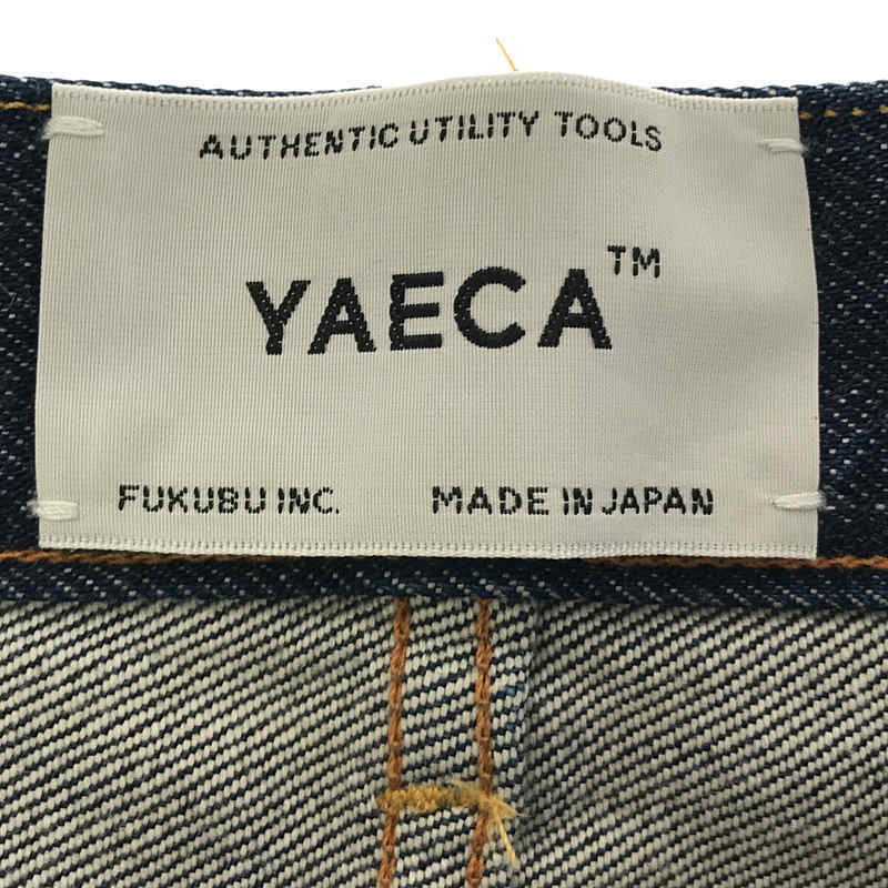 YAECA / ヤエカ | 15-13W DENIM PANTS STANDARD / デニムパンツ スタンダード セルビッチ | 30 | インディゴ | メンズ_画像6