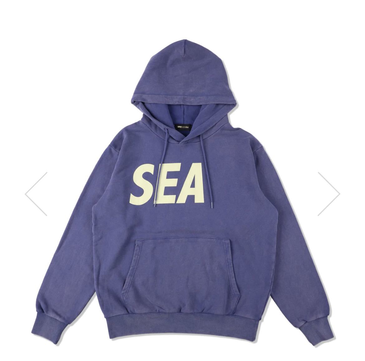 SEA SULFER HOODIE / C_BLUE 新作XL-