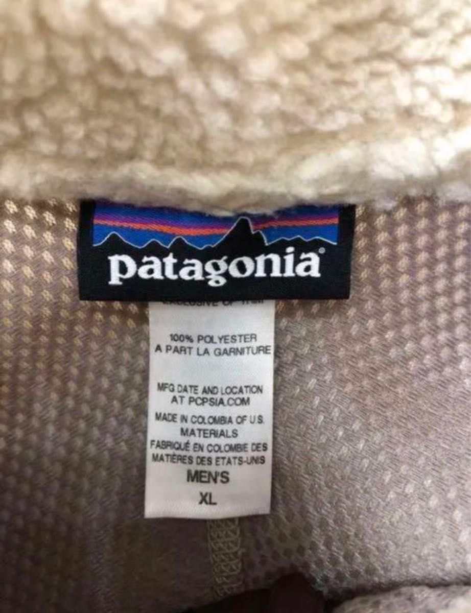 未使用品】PATAGONIA パタゴニア レトロX ナチュラルブラウン XL