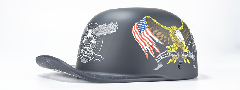  популярный полушлем semi-cap шлем retro бейсболка открытый лицо шлем Vintage стиль легкий для мужчин и женщин B-XL