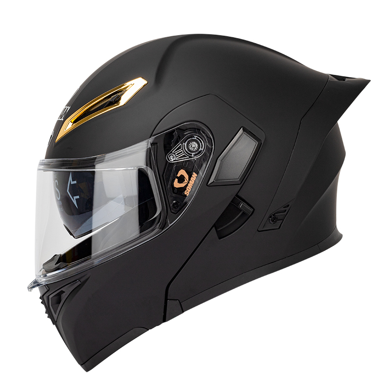 システムヘルメット バイクヘルメット フルフェイスヘルメット オープンフェイスヘルメット SOMAN-955 色：B サイズ:XXL_画像2