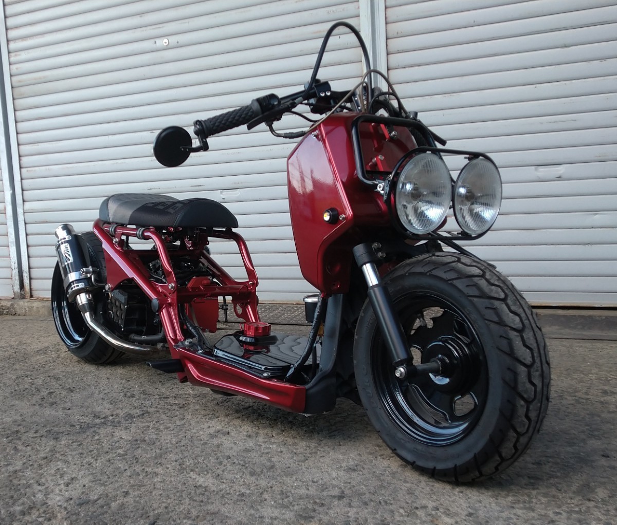 ホンダ ズーマー ローダウン ロンホイ カスタム 太足 ワイド ホンダ ズーマー ローダウン ロンホイ カスタム 太足 ワイド