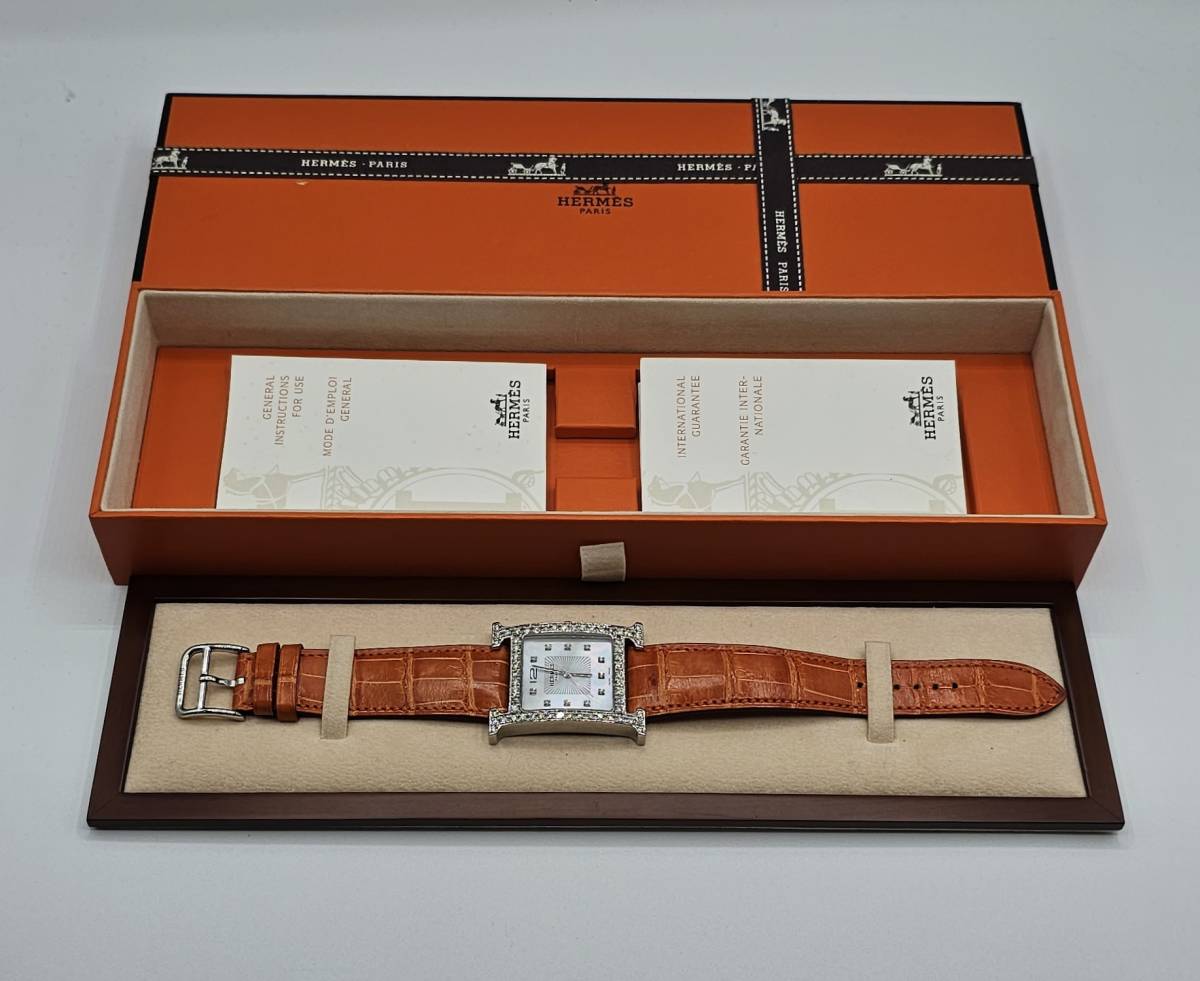 【公式】フジのお歳暮・冬ギフト - WEBカタログ掲載中 99500円 【エルメス】参考価格180万円♪Hウォッチ♪HH1.810 Hウォッチ