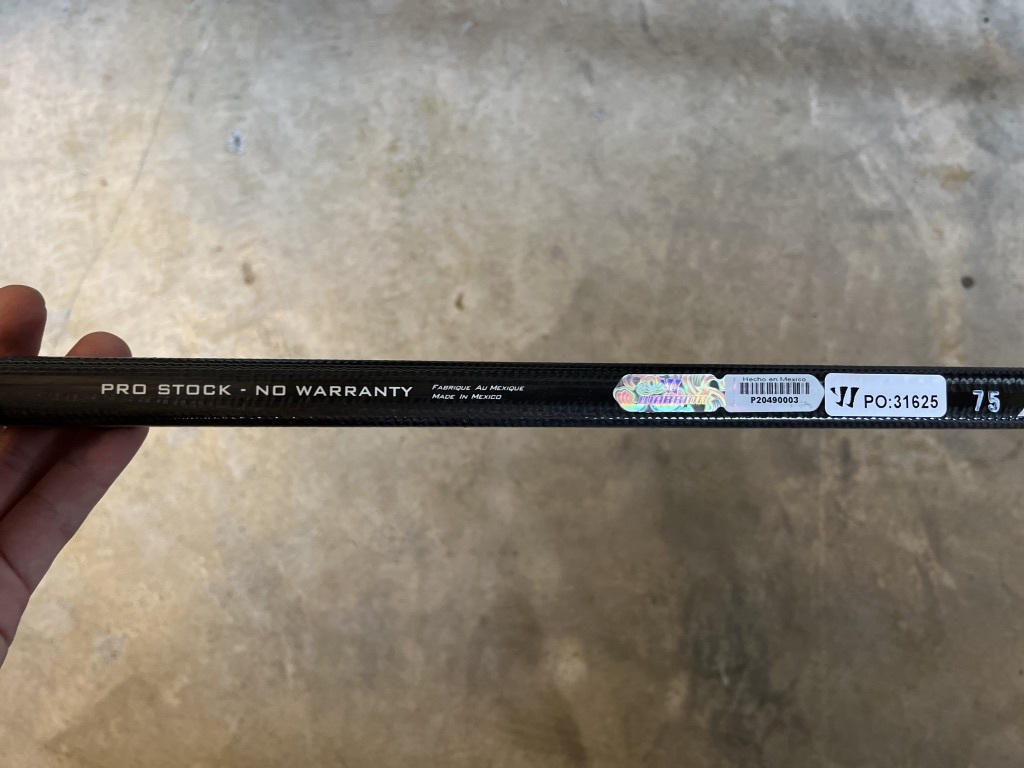 未使用品 Warrior Alpha DX SL Stick Dynamic Strike Phantom Feel Sabre taper Minimus Carbon 1400 ウォーリアー スティック ブレードの画像8