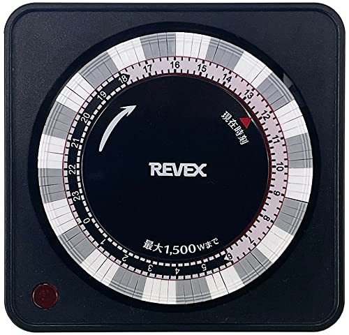 リーベックス(Revex) プログラムタイマー (ブラック) PT26BK_画像1