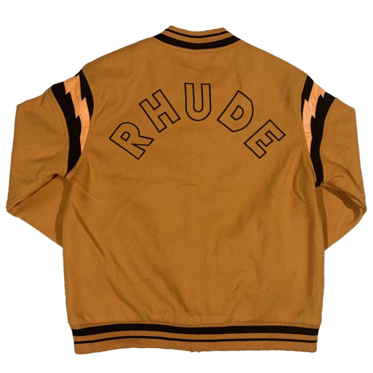 [並行輸入品] RHUDE ルード ライトニング ボンバージャケット (オレンジ) (M)_画像2