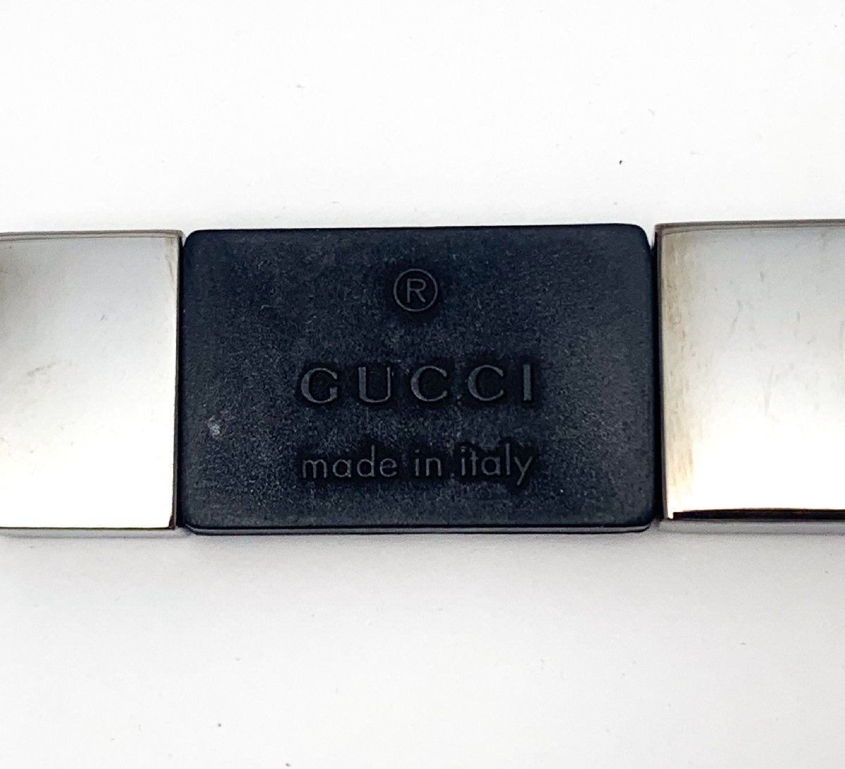 GUCCI グッチ GUCCIロゴ ダブル キーリング キーホルダー_画像7