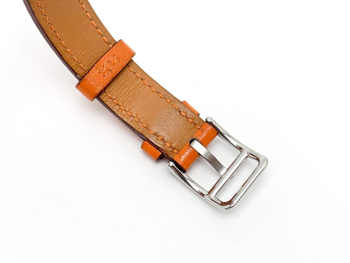 HERMES Hermes cape kododubru toe ruCC1.210 lady's wristwatch quarts battery type QZ