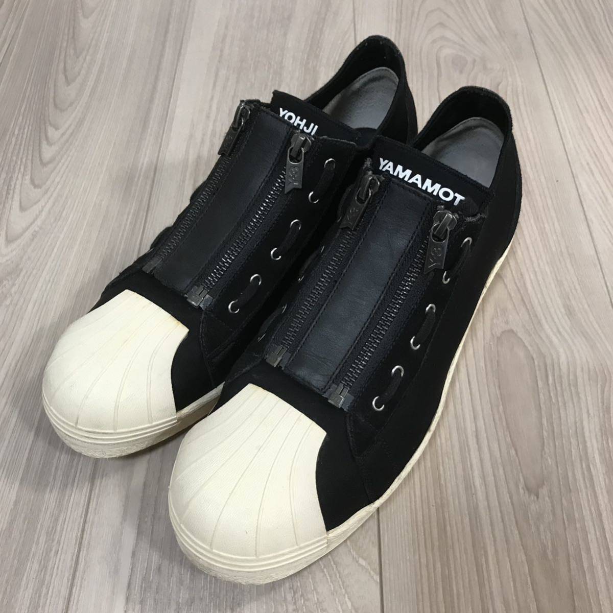 adidas Y-3 Super super star Zip Black White yohji yamamoto adidas Y-3 Super super star Zip Black White yohji yamamoto