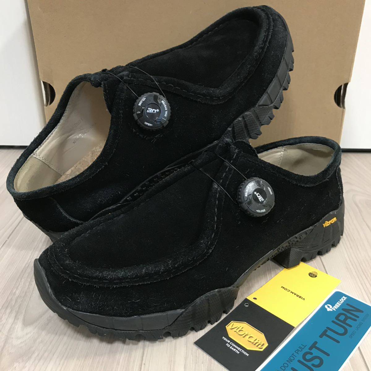 PG knock2 playground FREELOCK vibram rockピージー プレイグラウンド レザー モカシン チロリアン シューズ ダイヤル スリッポン ブーツ_画像1