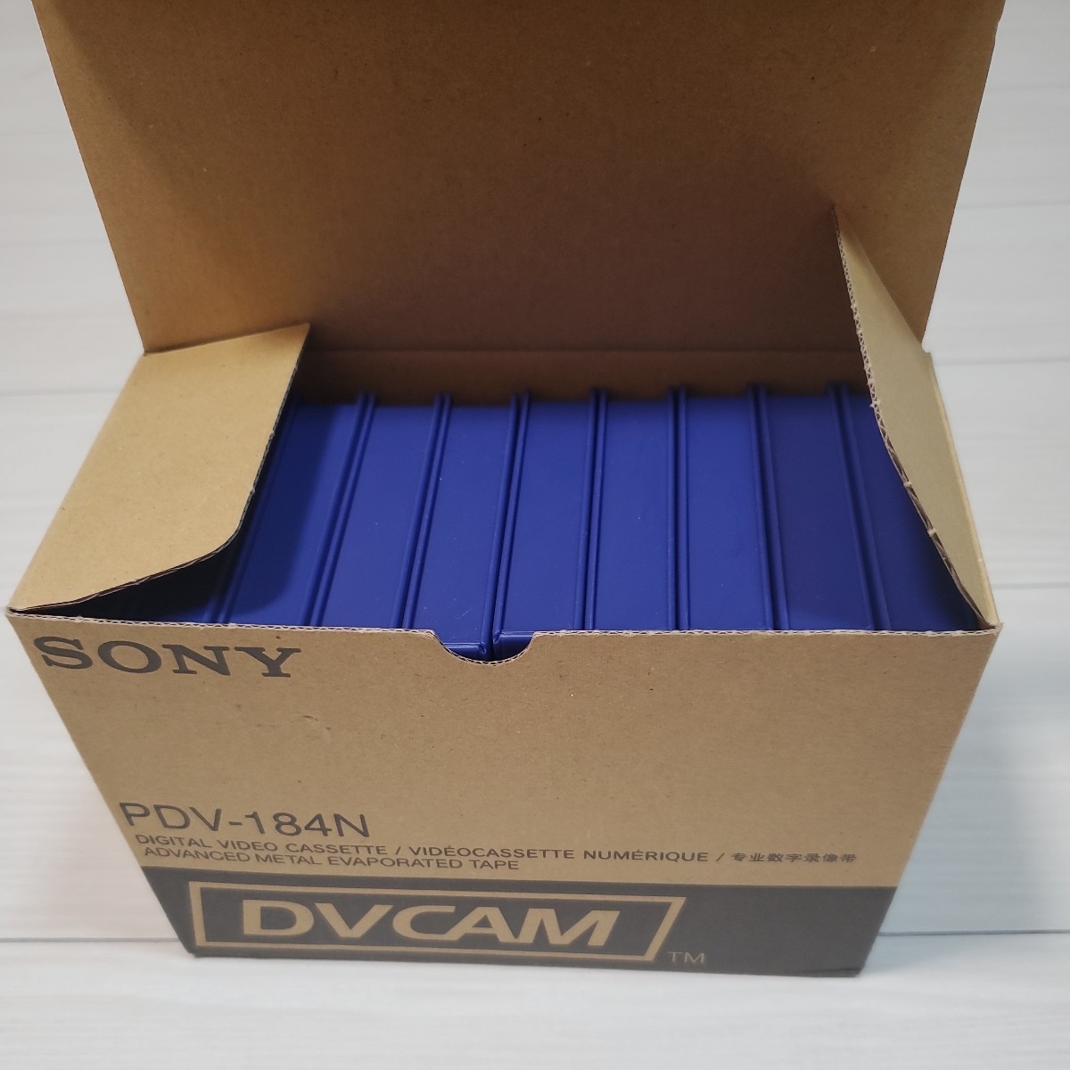 珍しい SONY DVCAM 184分テープ10本セット 記録媒体