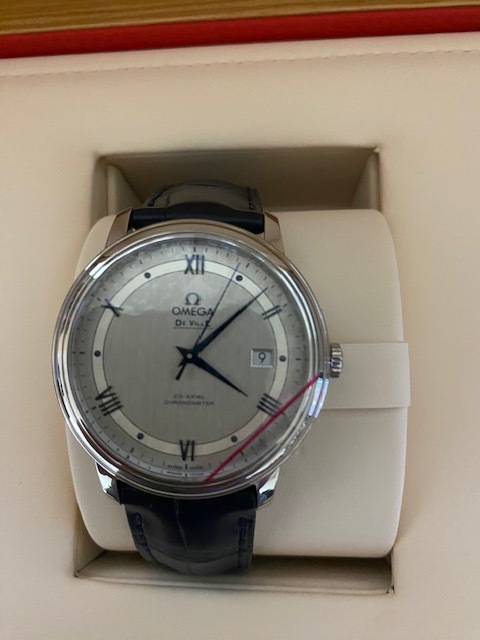 予約中!】 OMEGA オメガ デ・ヴィル プレステージ 39.5MM シルバー