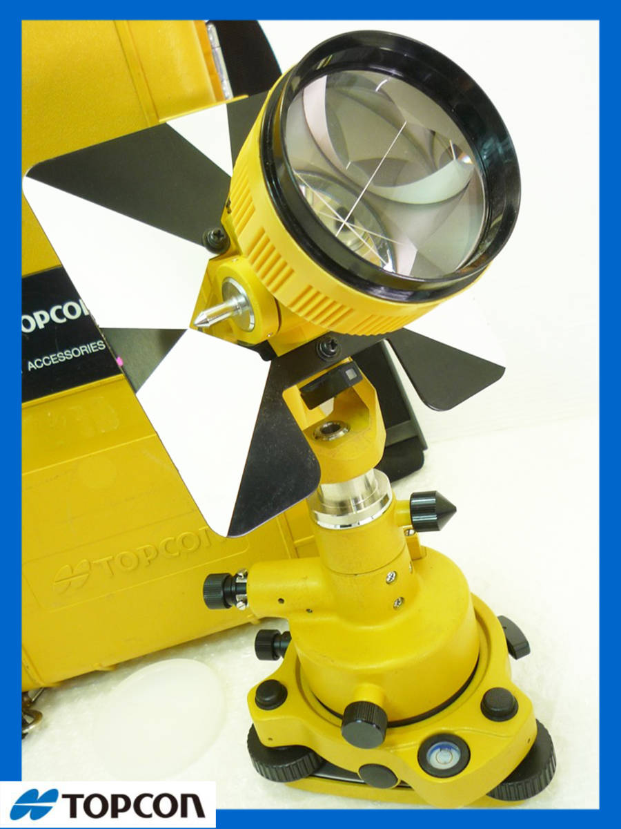 D. TOPCON トプコン 1素子プリズム EDM ACCESSORIES-3 反射 D. TOPCON トプコン 1素子プリズム EDM ACCESSORIES-3 反射
