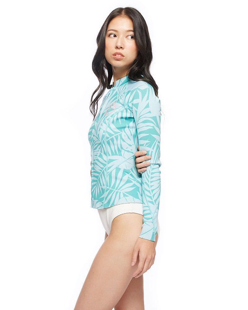 Mサイズ BILLABONG ビラボン レディース 長袖タッパー ウェットスーツ レディス ウエットスーツ ロングスリーブ SPY 女性_画像3