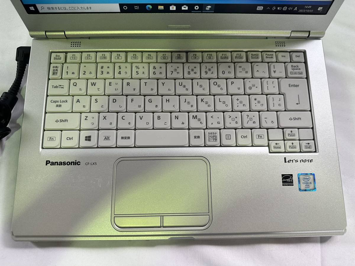 高い品質 6300U I5 LX5 CF panasonic 4G AC有 中古動作確認み pro 10