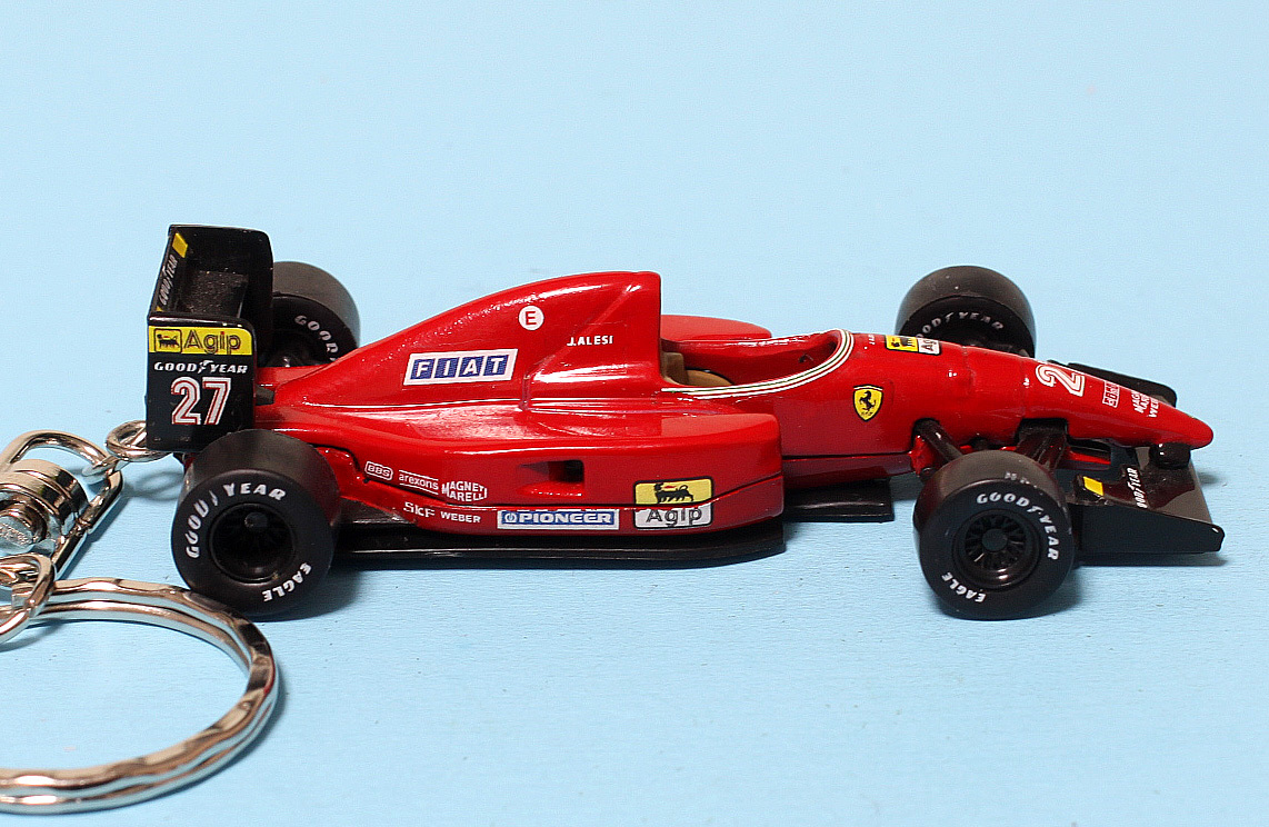 ★☆FERRARI☆フェラーリ F92AT☆1992☆F1☆＃27 ジャン・アレジ☆ミニカー☆キーホルダー・アクセサリー☆★_画像2