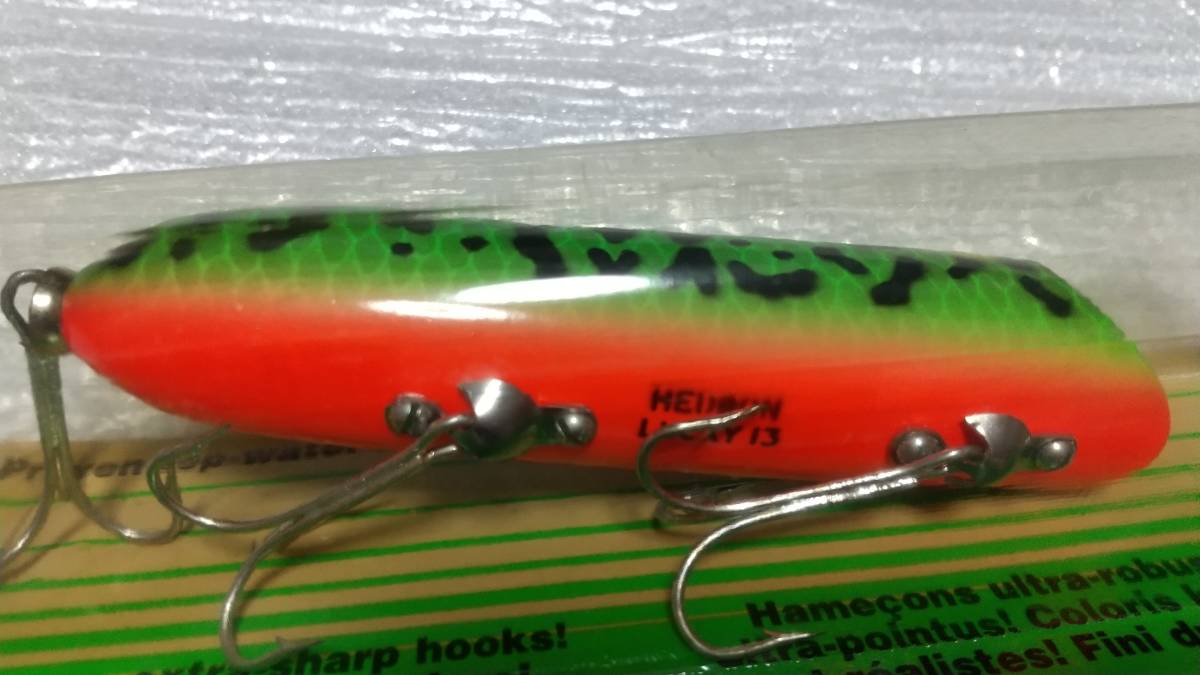 ラッキー１３　GR　LUCKY-13　X2500　heddon へドン トップ　TOP　新品購入未使用品 _画像4