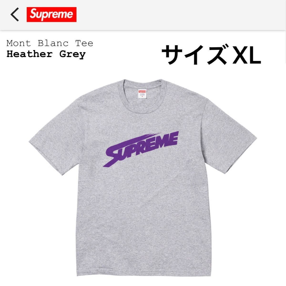 Supreme Mont Blanc Tee シュプリーム モン ブラン Tシャツ ステッカー4枚付