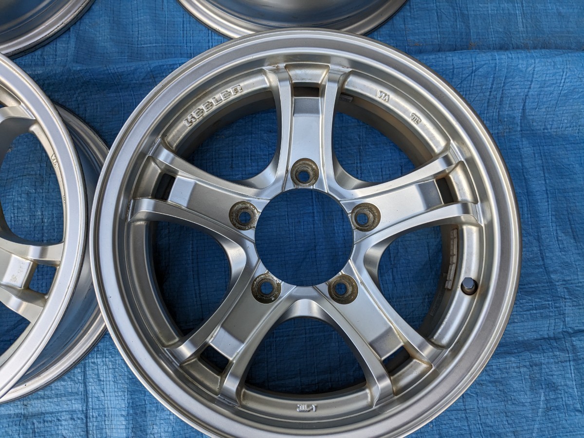 WEDSキーラー フィールド15×5.5J5穴PCD139.7インセット5-