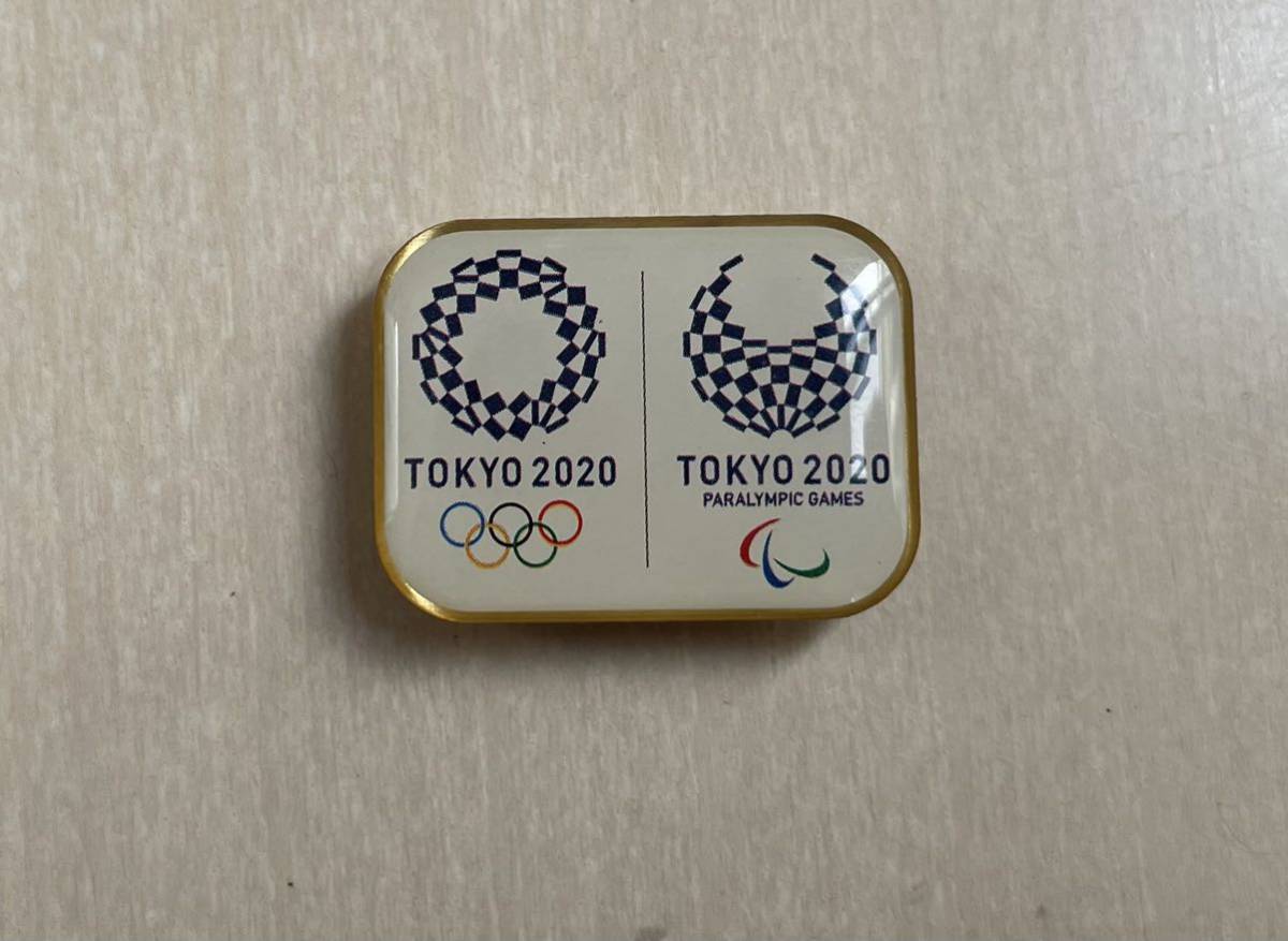 東京オリンピック 東京五輪 2020 聖火リレー沿道規制テープ マグネットバッチ ピンバッジ セット_画像3