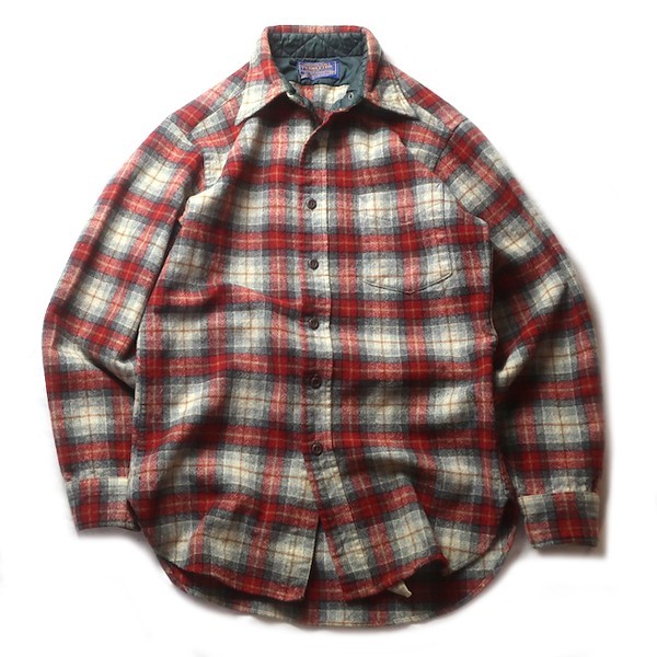 低価格 PENDLETON USA製 70s 超名作! ペンドルトン メンズ S 赤