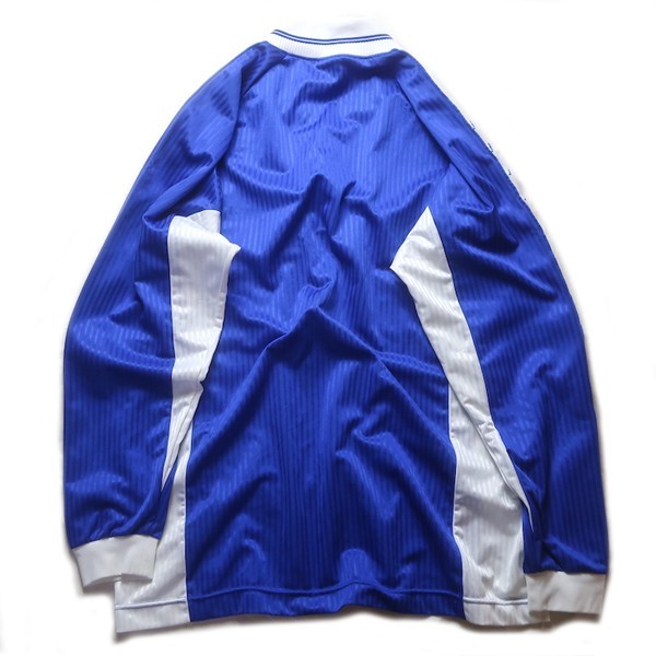 90年代! 90s 日本製 KAPPA カッパ ヴィンテージ サッカー 長袖 ゲームシャツ ユニフォーム サイドテープ ブルー ホワイト 青 白 メンズ_画像2