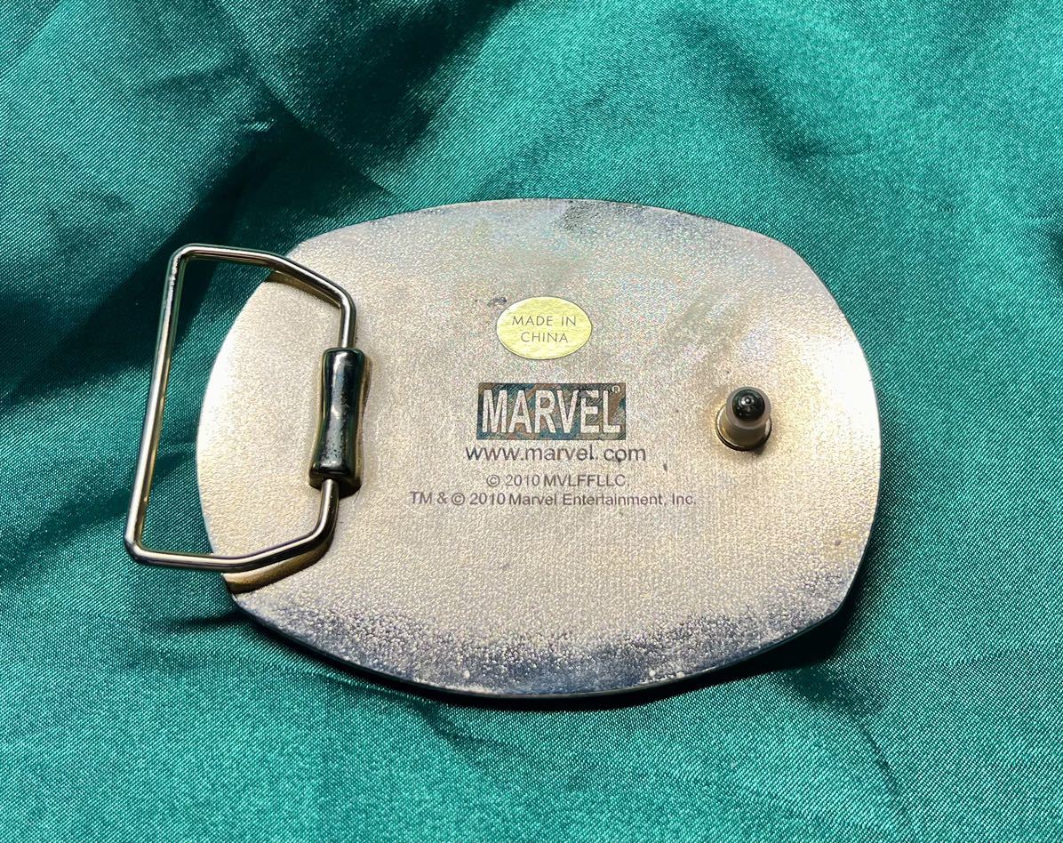 '00 MARVEL COMICS『IRONMAN』アイアンマン ベルト バックル オフィシャル品 BELT BUCKLE_画像5