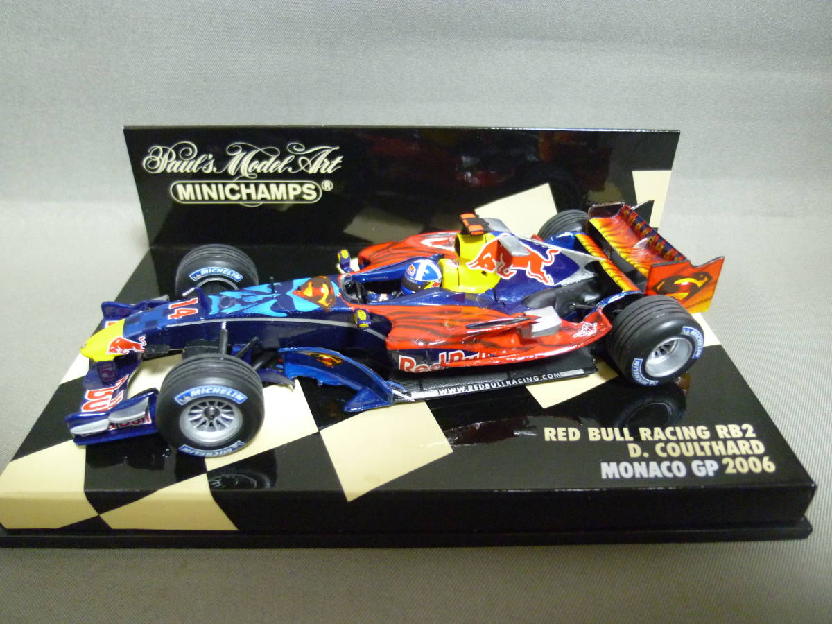 PMA 1/43 レッドブル フェラーリ RB2 D.クルサード モナコGP仕様 2006_画像1