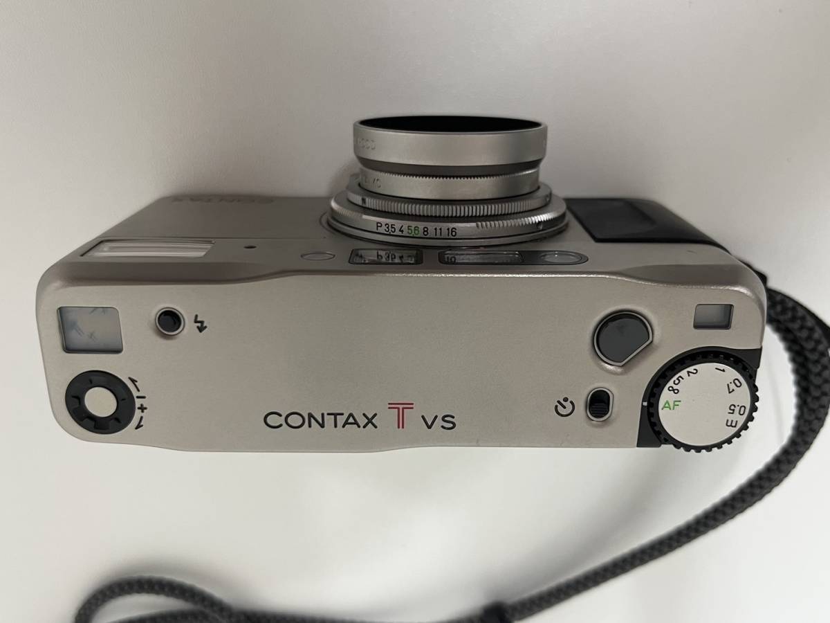 ◆CONTAX　コンタックス　TVS　フィルムカメラ　カメラ　ソフトケース付き◆_画像4