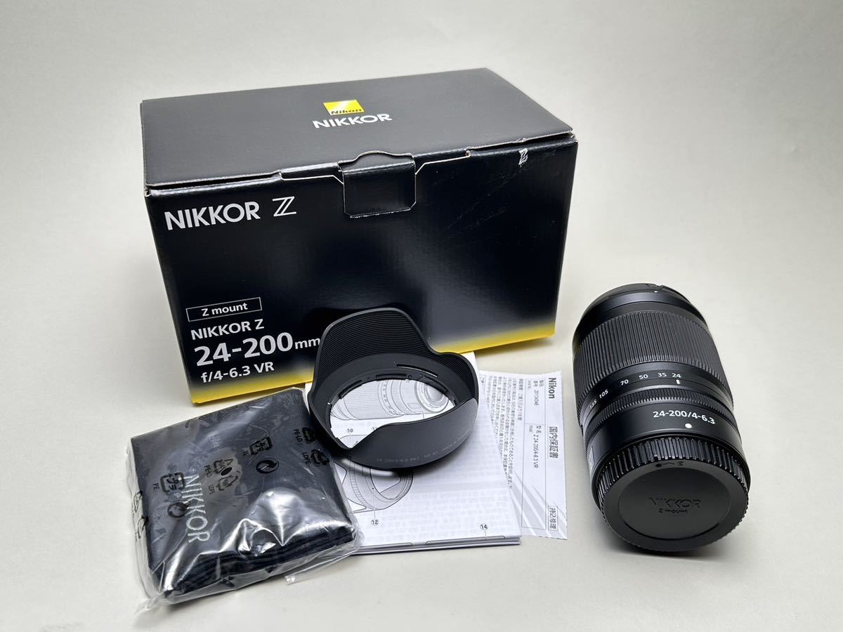 豪奢な Z NIKKOR Nikon □保証付！元箱付 24-200mm レンズ□ ニコン VR